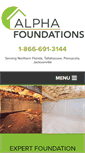 Mobile Screenshot of foundationrepairnorthflorida.com